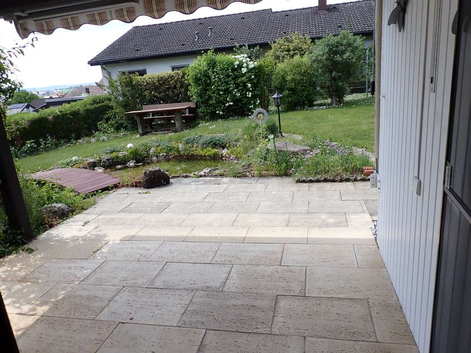 Terrasse am Essbereich