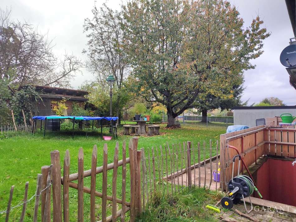 der Garten kann gemeinschaftli