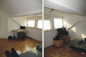 KA-Durlach-Bahnhofsnähe / 2-Zi-DG-Wohnung im Rückgebäude/ ab 01.10.2026 – Die vollständige Adresse der Immobilie erhältst du vom Anbieter., 76227 Durlach, Karlsruhe – Vorschaubild 3