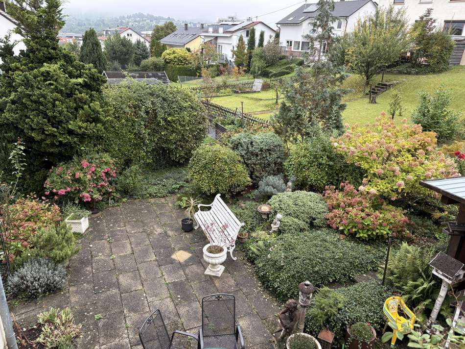 Ansicht Terrasse, Garten