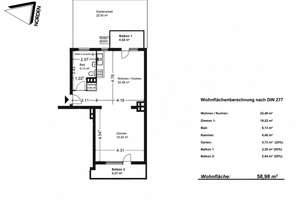 Erstbezug nach Kernsanierung: 2-Zimmer-Wohnung mit Balkon und Terrasse in direkter Parklage – Die vollständige Adresse der Immobilie erhältst du vom Anbieter., 10439 Prenzlauer Berg, Berlin – Vorschaubild 14