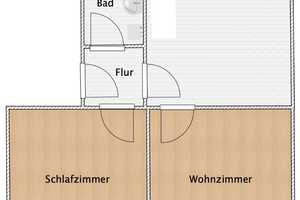 Attraktive 2-Zimmer-Wohnung mit Einbauküche in Wuppertal – Albertstraße 88, 42289 Wuppertal – Vorschaubild 7