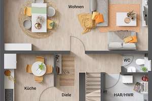 Behaglich, geborgen und individuell – Die vollständige Adresse der Immobilie erhältst du vom Anbieter., 75394 Oberreichenbach – Vorschaubild 8