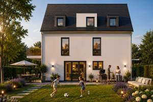 Nur noch 1 freies Traumhaus in Trudering! Alles inkl. ( Keller + Außenanlage ) bezugsfertig! – Die vollständige Adresse der Immobilie erhältst du vom Anbieter., 81825 Waldtrudering, München – Vorschaubild 2