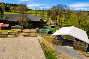 4-Seiten-Pferdehof | 3 Wohneinheiten | Reithalle | 11,48 ha | Alleinlage – 7366 Harra – Vorschaubild 5