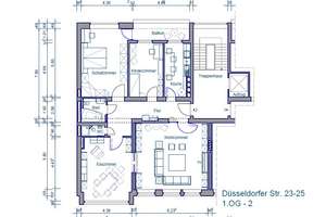 4-Zimmer-Wohnung mit flexiblem Grundriss – Düsseldorfer Str. 23/25, 47051 Dellviertel, Duisburg – Vorschaubild 12