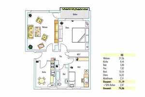 3-Zimmer Wohnung mit Balkon in Schwaig! – Nürnberger Land (Kreis) – Vorschaubild 16