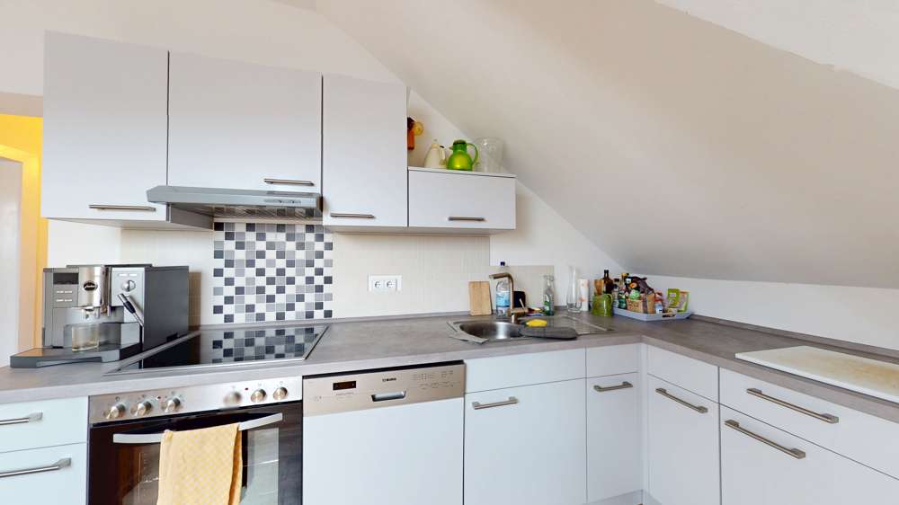 Immobilie in Gau-Algesheim - Gemütliche und moderne 2ZKB Dachgeschosswohnung  zum Kauf in zentraler Lage von Gau-Algesheim - Bild 5