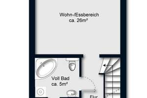 Attraktive Maisonettewohnung in ruhiger Lage von Hamburg-Sasel – Die vollständige Adresse der Immobilie erhältst du vom Anbieter., 22393 Sasel, Hamburg – Vorschaubild 14