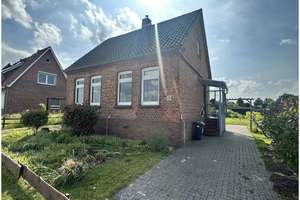 Charmantes 2-Zimmer-Haus mit Weitblick ins Grüne in  Hollern-Twielenfleth/Bassenfleth – Die vollständige Adresse der Immobilie erhältst du vom Anbieter., 21723 Hollern-Twielenfleth – Vorschaubild 1
