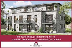 Ihr neues Zuhause in Hamburg-Sasel: Stilvolle 2-Zimmer-Neubauwohnung mit Balkon