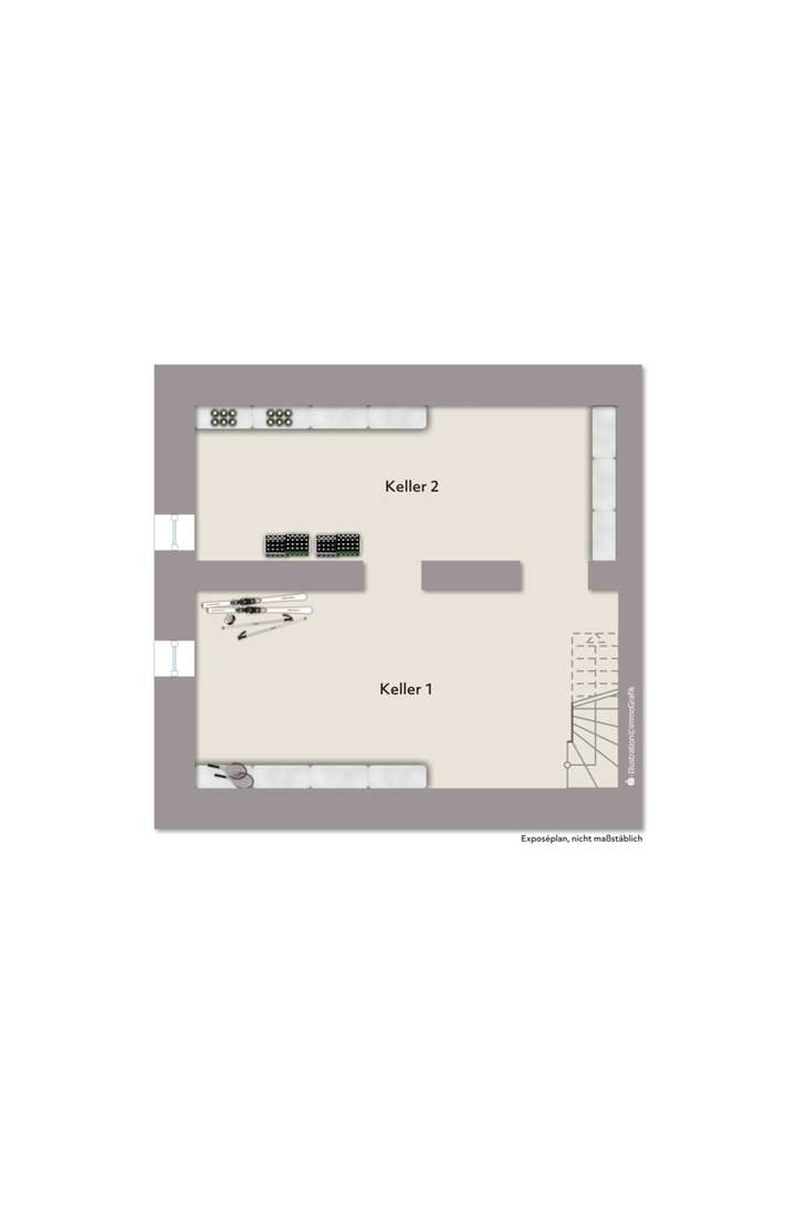 Grundriss Keller