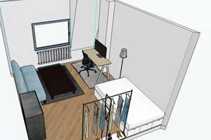 Helles 16m2 Zimmer in Zentraler 3-er WG in der Nähe von Mühlburger Tor – Kaiserallee 139, 76185 Mühlburg, Karlsruhe – Vorschaubild 8
