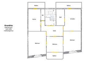 Traumlage - Jugendstil 4-Zimmer-Etagenwohnung mit 3 Balkonen im denkmalgeschützten Haus – Die vollständige Adresse der Immobilie erhältst du vom Anbieter., 70193 Hölderlinplatz, Stuttgart – Vorschaubild 17