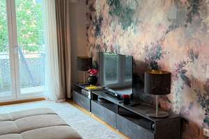 BEFRISTET auf 3J. - Stilvolle 2-Zimmer-Whg mit Balkon, EBK und Eichenparkett in München-Bogenhausen – Hochstiftsweg 19, 81925 Oberföhring, München – Vorschaubild 5
