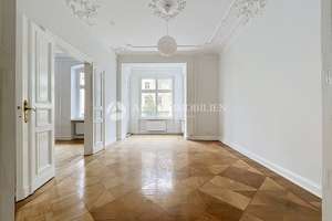 *4-Zimmer-Altbauwohnung mit Balkon, Stuck, Parkett und Einbauküche* – Knesebeckstr. 4, 10623 Charlottenburg, Berlin – Vorschaubild 8