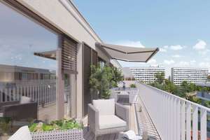 ** Erstbezug | 3 Zimmer in der Penthouse-Etage mit Süd-Dachterrasse & 2 Bädern ** – Kohlenstraße 23, 4107 Zentrum-Südost, Leipzig – Vorschaubild 1