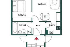  2-Zimmer-Wohnung in Hamburg-Niendorf – Kollaustraße 121A, 22453 Niendorf, Hamburg – Vorschaubild 5