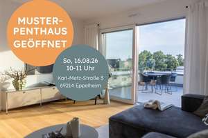 Penthaus mit Sundownerfeeling - inklusive Kühlfunktion für heiße Sommertage. – Karl-Metz-Straße 5, 69214 Eppelheim – Vorschaubild 9