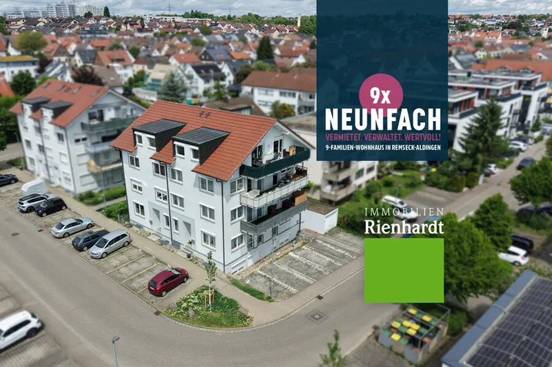 9-unit Multi-family House – Remseck-Aldingen – rented, managed, 2000 build