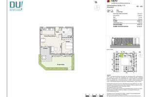 DU! Ihr Rückzugsort im Grünen: Schöne 2-Zimmerwohnung mit Terrasse und Garten ( WE 009) – Volmerswerther Straße 7 a-h, 40221 Unterbilk, Düsseldorf – Vorschaubild 2