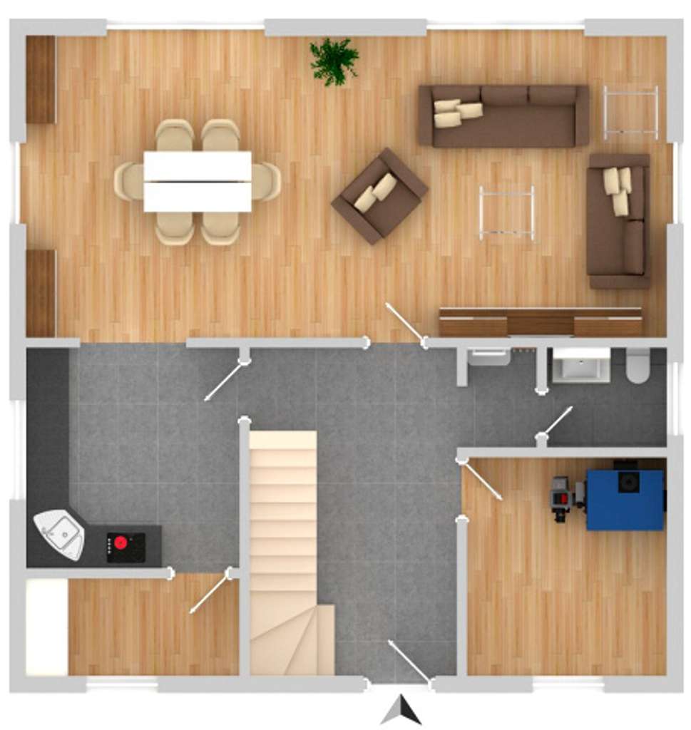 Immobilie in Magdala - Großzügige Stadtvilla mit Grundstück in guter Wohnlage! - Bild 2