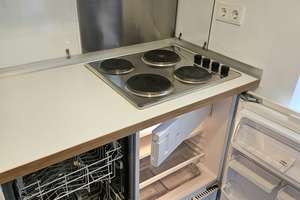 Ruhige 1-Zimmer-DG-Wohnung mit Einbauküche in Obergiesing mit Weitblick, Teilmöbeliert – Die vollständige Adresse der Immobilie erhältst du vom Anbieter., 81539 Obergiesing, München – Vorschaubild 8
