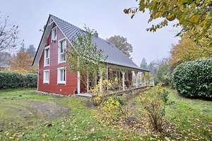 immo-schramm.de: Neuwertiges Schwedenhaus mit Veranda und traumhafter Gartenanlage – Die vollständige Adresse der Immobilie erhältst du vom Anbieter., 27442 Gnarrenburg – Vorschaubild 2