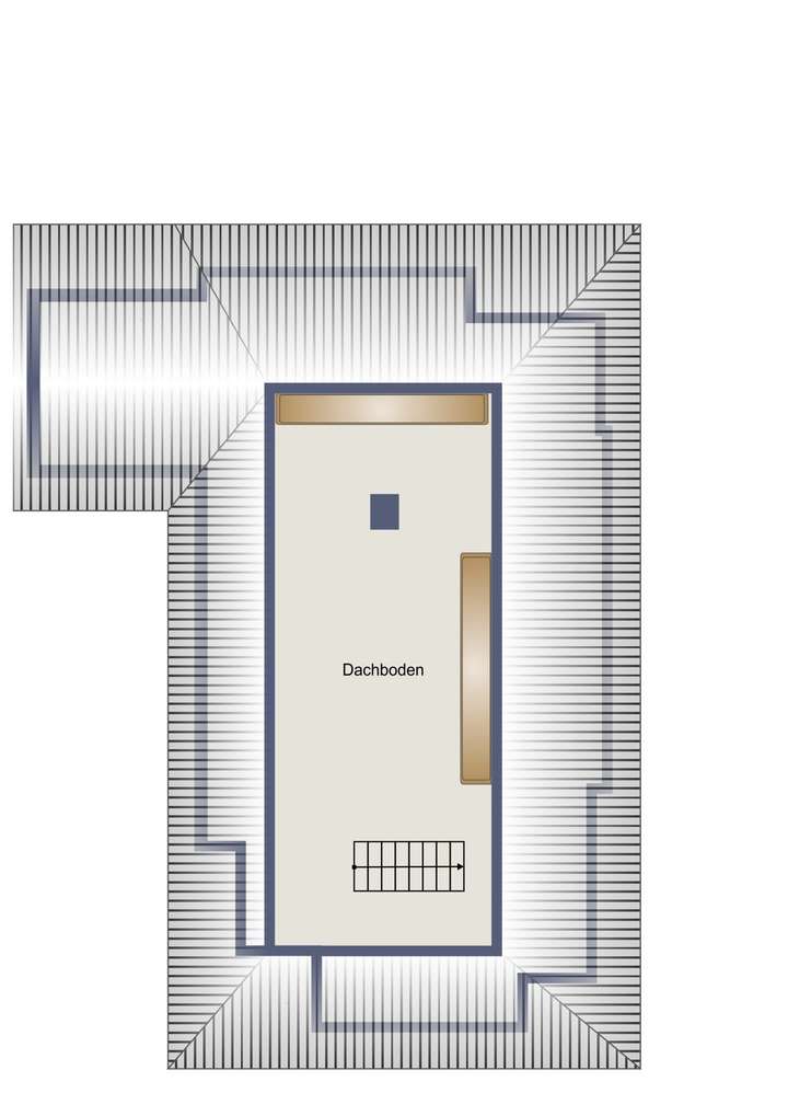 Grundriss  Spitzboden