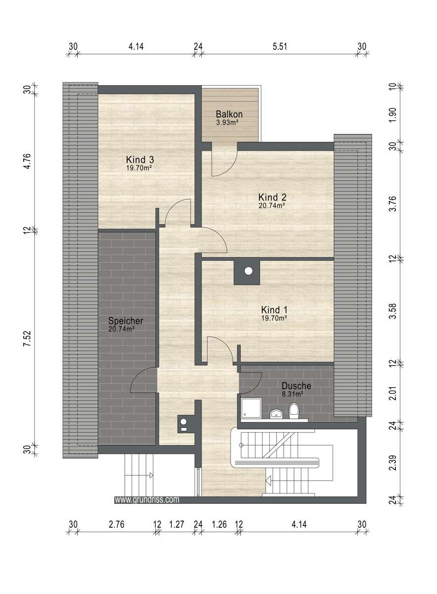 Sanierungsbedürftig! Architektenhaus mit ELW in ruhiger Lage von Lampertheim-Hüttenfeld, Bergstraße Kreis – Bild 4