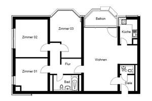 Willkommen in Ihrer frisch modernisierten Familien-Wohnung mit Balkon-Weitblick, Wannenbad, Gäste-WC – Friedensstraße 114a, 51145 Urbach, Köln – Vorschaubild 33