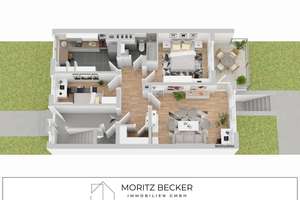 Ausblick inklusive! Ein- bis Dreifamilienhaus auf Erbbaugrundstück am Moritzberg. – Die vollständige Adresse der Immobilie erhältst du vom Anbieter., 31137 Moritzberg / Bockfeld, Hildesheim – Vorschaubild 2