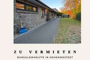 Modern ausgestattete Bungalowhälfte