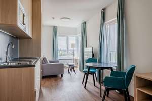 Hochwertige 30 m² große Kaufwohnung mit 2 Zimmern, Panoramablick und Concierge Nähe Hauptbahnhof