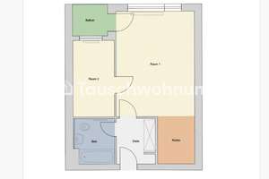 Tauschwohnung: Charmante 1,5 Zimmer Wohnung mit Fahrstuhl und Balkon