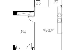 Elegantes 2-Zimmer Apartment mitten im Stadtleben – Die vollständige Adresse der Immobilie erhältst du vom Anbieter., 20457 HafenCity, Hamburg – Vorschaubild 13