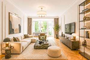 Repräsentative Altbauwohnung im Zooviertel – großzügig geschnitten, mit hohen Decken und Aufzug – Die vollständige Adresse der Immobilie erhältst du vom Anbieter., 40239 Düsseltal, Düsseldorf – Vorschaubild 2