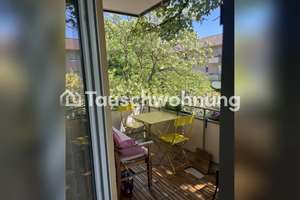 Tauschwohnung: Schöne helle 1ZW mit großem Balkon zentrale Lage