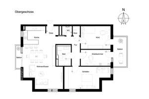 Stilvolle 4-Zimmer-Wohnung mit urbanem Flair – 63065 Hochschule für Gestaltung, Offenbach am Main – Vorschaubild 22