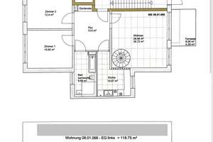 Moderne 4-Zimmer-Maisonette-Wohnung in Falkensee