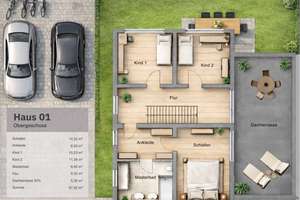 Erstbezug | Modernes Architektenhaus mit Garten & Terrasse in Altlindenau | Provisionsfrei – 4177 Altlindenau, Leipzig – Vorschaubild 11