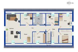 Zweifamilienhaus mit viel Platz - für Eigennutzer oder Kapitalanleger in Mönchsdeggingen – Die vollständige Adresse der Immobilie erhältst du vom Anbieter., 86751 Mönchsdeggingen – Vorschaubild 37