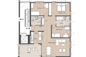 4-Zimmer-Neubau Wiesbaden – durchdachter Grundriss & hoher Wohnkomfort – Thaerstraße 7, 65193 Nordost, Wiesbaden – Vorschaubild 2