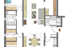 Helle, großzügige 4-Zimmer-Wohnung am Wildpark in Düsseldorf-Gerresheim – 40629 Ludenberg, Düsseldorf – Vorschaubild 22
