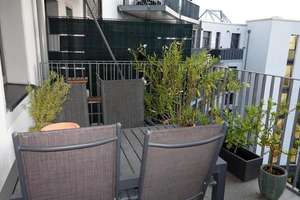 Moderne 2 Zimmer Wohnung  mit  Sonnenbalkon u. Fußbodenheizung . EBK käuflich – Frank-Zappa-Str. 10, 40235 Flingern Nord, Düsseldorf – Vorschaubild 2