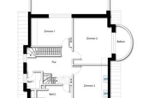 alte Stilelemente und Moderne vereint – Die vollständige Adresse der Immobilie erhältst du vom Anbieter., 22391 Wellingsbüttel, Hamburg – Vorschaubild 17