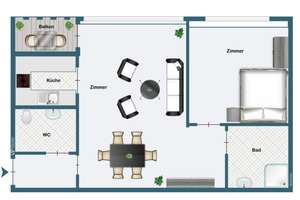     Moderne Wohnung in Pempelfort – Die vollständige Adresse der Immobilie erhältst du vom Anbieter., 40477 Pempelfort, Düsseldorf – Vorschaubild 4