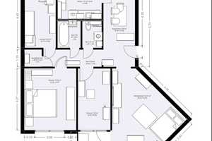 Attraktive und gepflegte 4-Zimmer-Hochparterre-Wohnung mit Balkon und Einbauküche in Kiel – Kiel – Vorschaubild 1