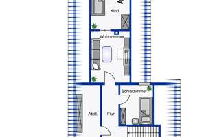 RESERVIERT! Solides Siedlungshaus mit Garage und Werkstatt in ruhiger Wohnlage! – Die vollständige Adresse der Immobilie erhältst du vom Anbieter., 26553 Dornum – Vorschaubild 14