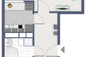 3-Raum-Wohnung in toller Wohnlage mit Balkon und Dusche